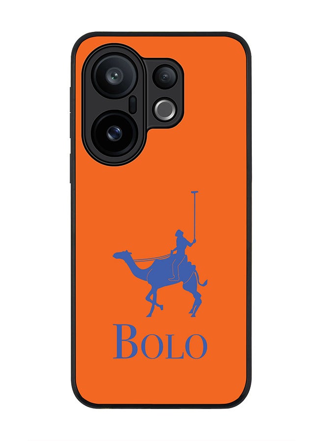 Stylizedd For vivo X200 FE / S30 Pro mini Case,Slim fit Camera Protection, Shockproof Thin Phone cover  - BOLO Orange