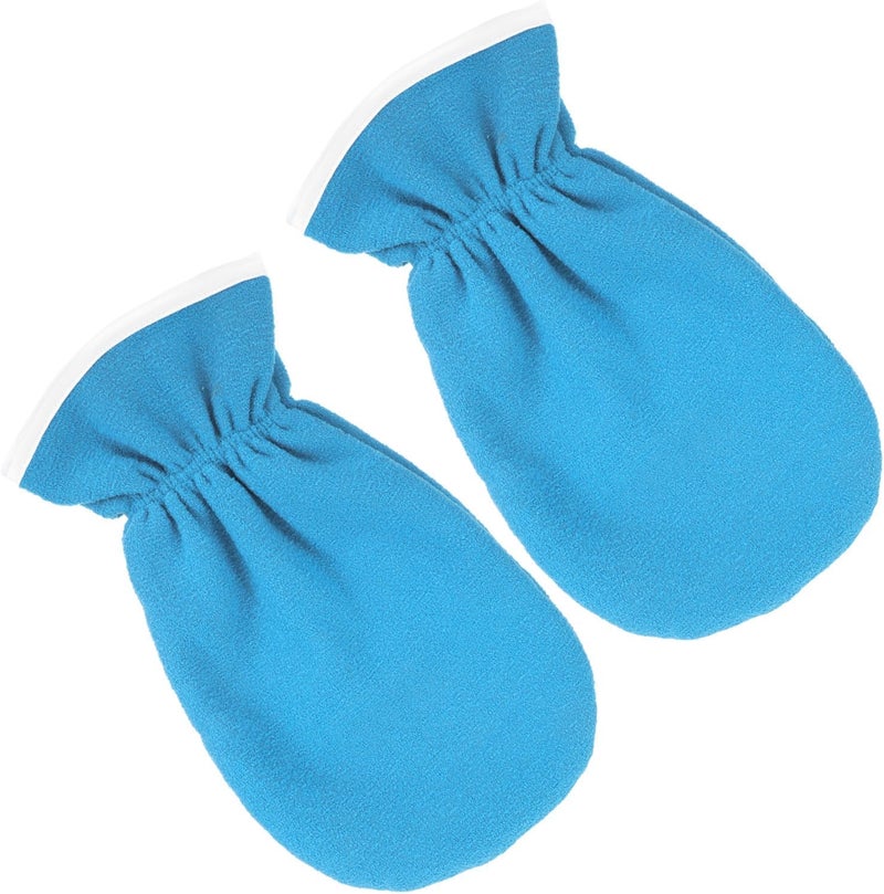 Exfoliating Hand Care Gloves with Essential Oil Gel for Dry Cracked Skin Moisturizing Beauty Spa Mitts for Overnight Hydrating Treatment Portable Lightweight Gloves for Women and - Image 1