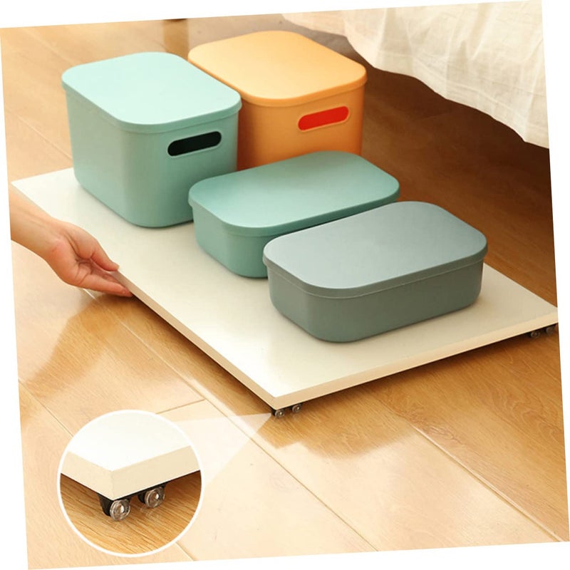 Self Adhesive Casters Wheels 20 Pack Heavy Duty Sticky Casters For Storage Bins Boxes - Image 5