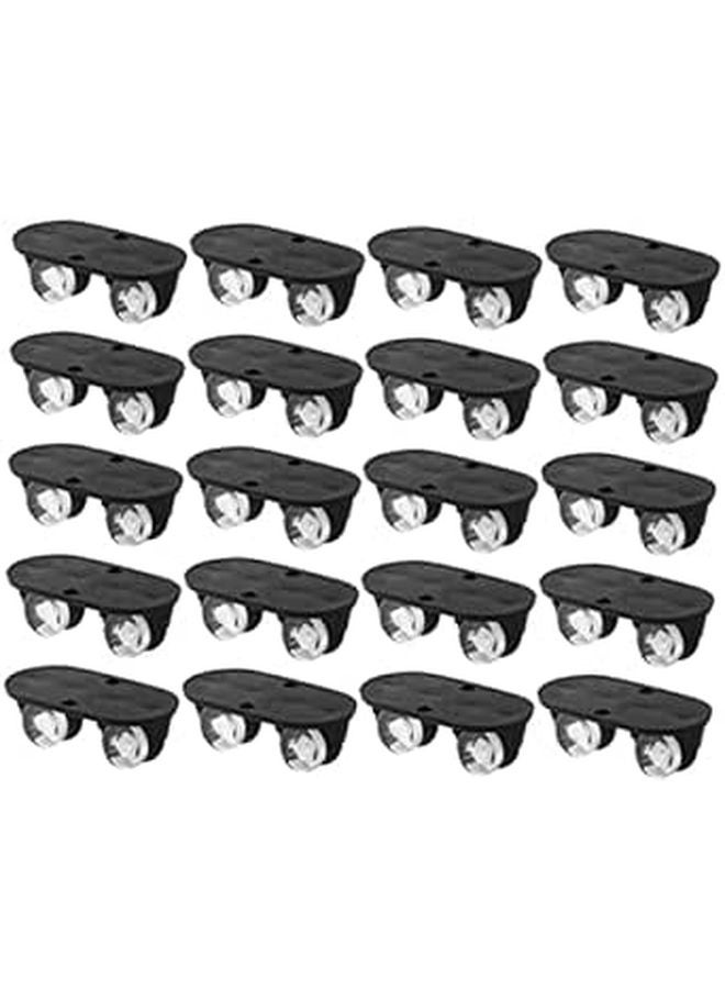 Self Adhesive Casters Wheels 20 Pack Heavy Duty Sticky Casters For Storage Bins Boxes - Image 1