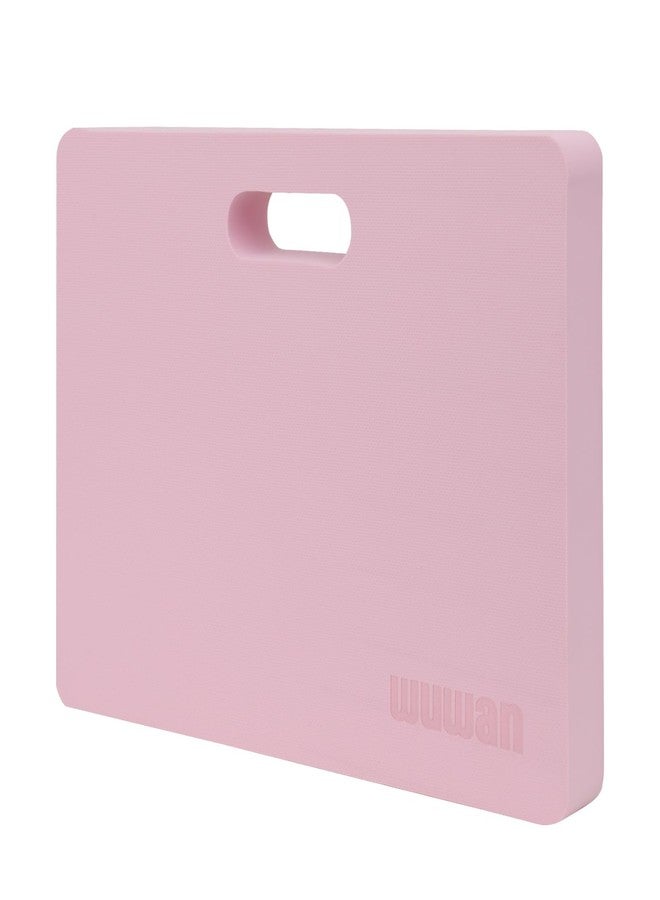 WUWAN Yoga kneeling mat, 1.5in Thick,Knee Push-ups, Plank Support & Yoga Elbows/Knees Mat Provides Cushion for Kneeling & Elbows (pink) - Image 1
