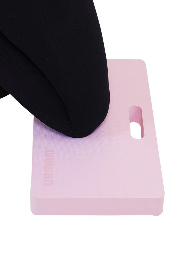 WUWAN Yoga kneeling mat, 1.5in Thick,Knee Push-ups, Plank Support & Yoga Elbows/Knees Mat Provides Cushion for Kneeling & Elbows (pink) - Image 4