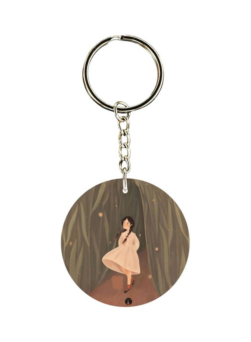 RKN One Side Printed Keychain