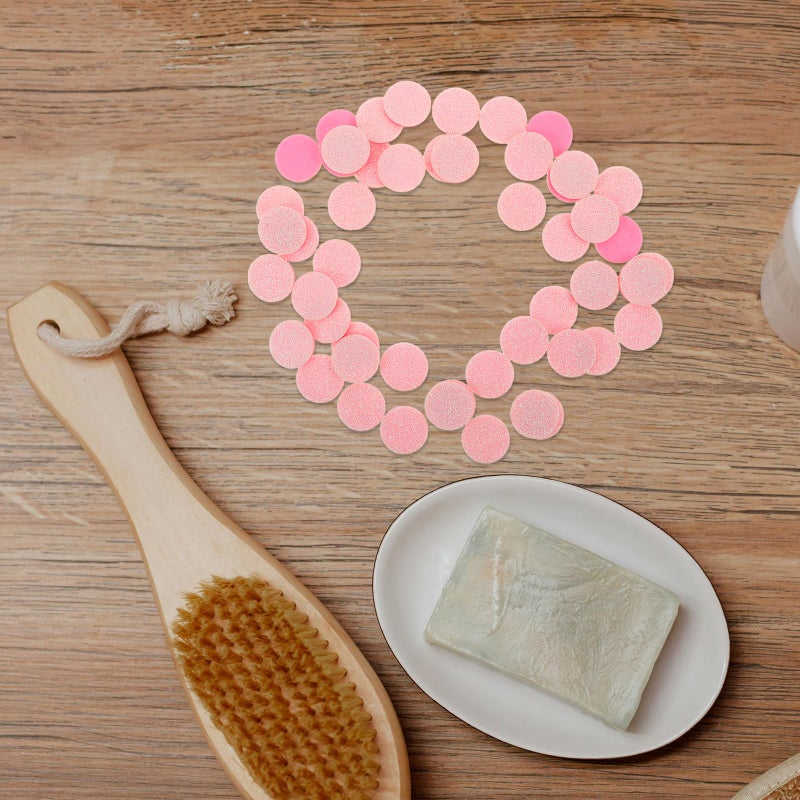 50pcs Round Fiber Pads Circle Cotton Diffuser Pads Mini Diffuser Reusable Aromatherapy Dispenser for Necklace - Image 5