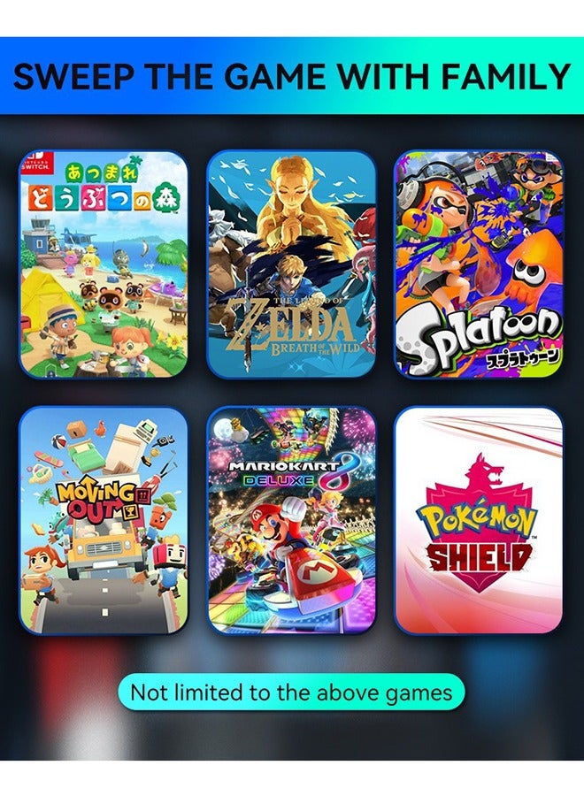 Joy Cons Wireless Controller for Nintendo Switch, L/R Controllers Replacement Compatible with Nintendo Switch/Lite/OLED, Joystick with Wake-up/Screenshot/Dual Vibration/Motion Control Function - Image 4