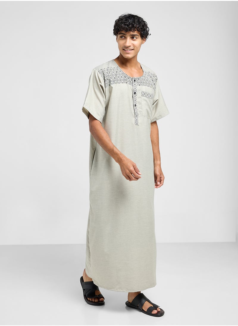 Robert Wood Elegant Thobe  - Image 1