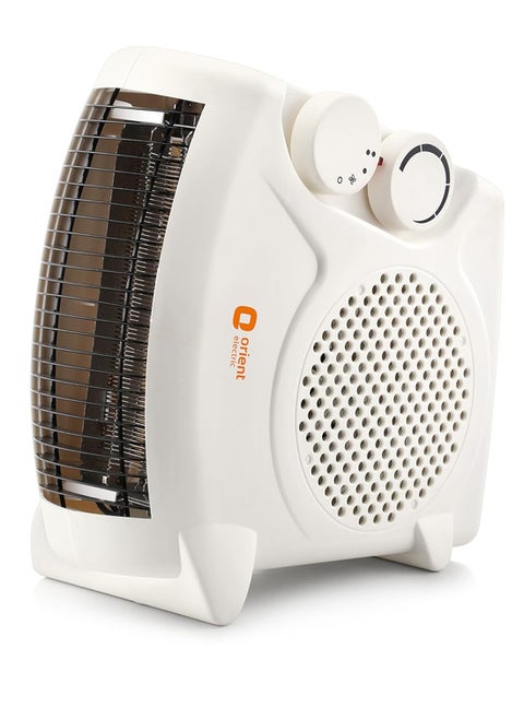 Orient electric areva portable room heater, 2000W, two heating modes, advanced overheat protection, horizontal and vertical mount