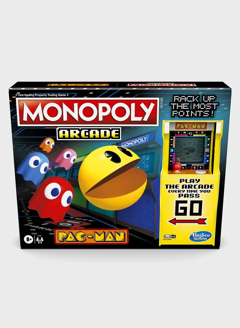 HASBRO - GAMING Monopoly Arcade Pacman Board Game