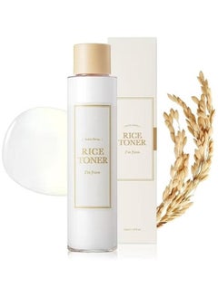 I'M FROM Rice Toner, Milky Toner for Glowing Skin, 77.78% Korean Rice, Glow Essence with Niacinamide, Hydrating for Sensitive, Dry, Dull, Combination Skin, Vegan, Fragrance Free, Glass Skin 150ml  - Image 3