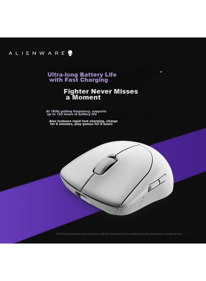 Alienware New Arrival] Pro Professional Edition Lightweight Gaming Mouse For Black Myth： Wukong, Dual-mode Gaming Mouse, Ultra-long Battery Life, 2.6g Dpi, Less Than 60g, Black - Image 3