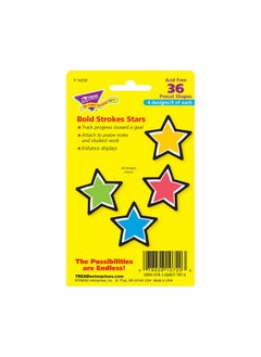 Trend Enterprises , Inc. Bold Strokes Stars Mini Accents Variety Pack, 36 Ct  - Image 3