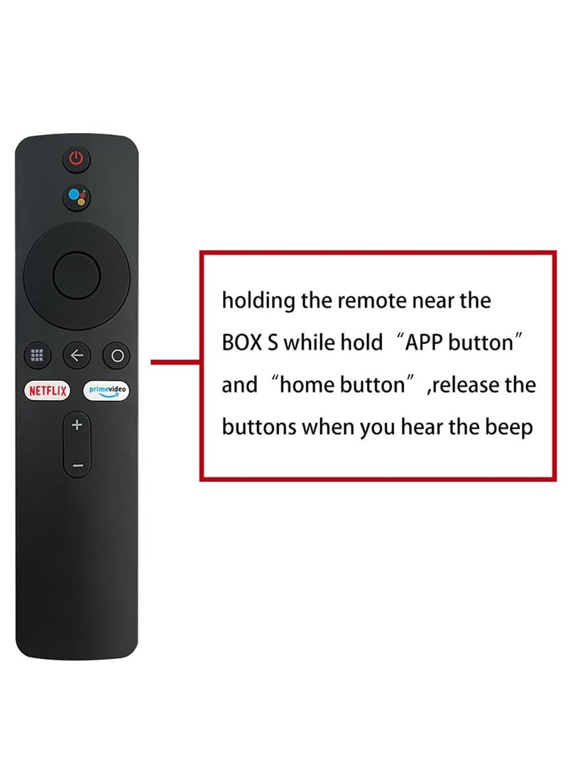 TIGER - Bluetooth Voice Remote Control for Xiaomi Mi Box S, Mi Box 4X, Mi Box 4S 4K, Mi TV Stick | Compatible with XMRM-00A | Easy Pairing via Bluetooth | Smart Voice Control | Lightweight & Ergonomic | Long-Range Stable Signal | Ideal Replacement Remote - Image 1