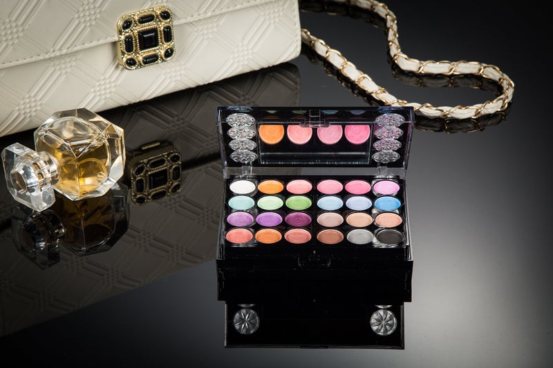 OUO Eyeshadow Palette LT Makeup Palette 37 Bright Colors Matter and Shimmer Lip Gloss Blush Brushes Cosmetic Makeup Eyeshadow Highly Pigmented Palette for Girls Festival Birthday Gift Concealer Makeup Kit - Image 4