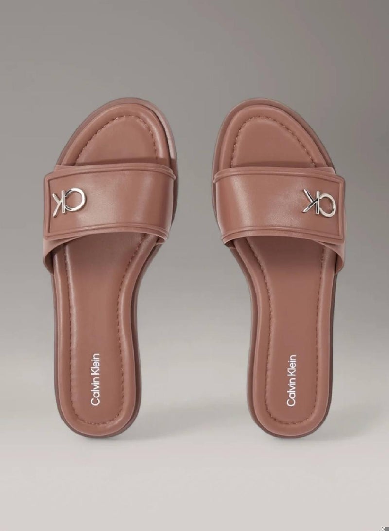 CALVIN KLEIN Leather Sandals - Image 3