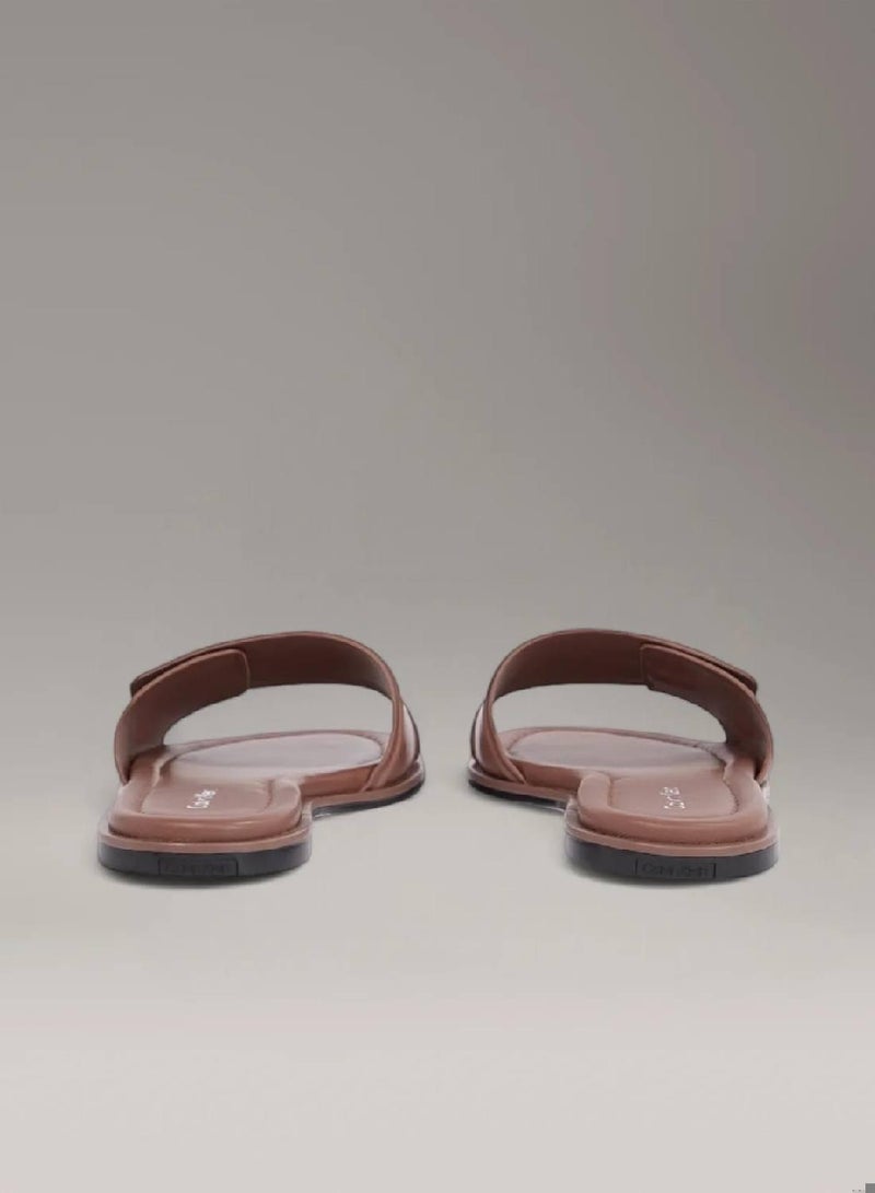 CALVIN KLEIN Leather Sandals - Image 4