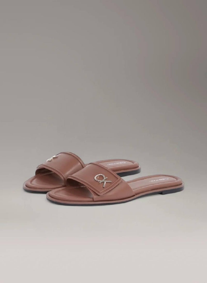 CALVIN KLEIN Leather Sandals - Image 2
