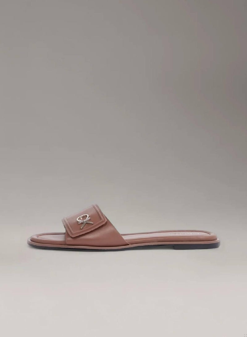 CALVIN KLEIN Leather Sandals - Image 5