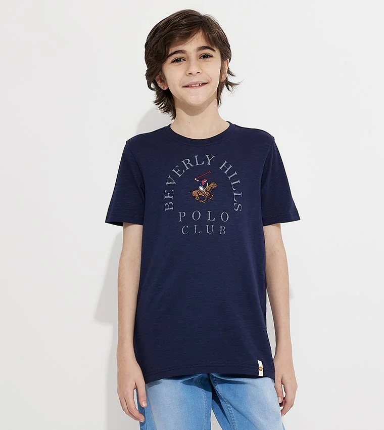 Logo Printed Short Sleeves T-Shirt