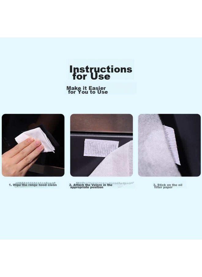 Bai Jie Baijie Range Hood Oil Absorbent Paper, Kitchen Oil-proof Paper, Oil-absorbing Cotton, Filter Mesh, Oil-proof Protective Cover, 46cm*10m/roll  - Image 3