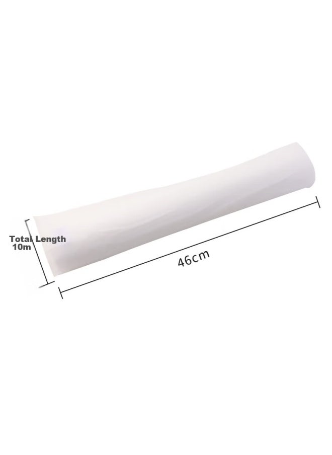 Bai Jie Baijie Range Hood Oil Absorbent Paper, Kitchen Oil-proof Paper, Oil-absorbing Cotton, Filter Mesh, Oil-proof Protective Cover, 46cm*10m/roll  - Image 1