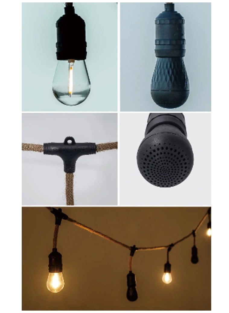 Alhor Camping & Hunting Tools - CAMPING LIGHTING ROPE WITH SPEAKER - Image 1