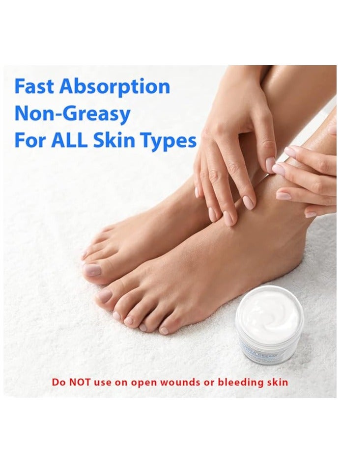 Ebanel Urea Cream 40% plus Salicylic Acid 2%, Dry Cracked Feet Heels Knees Elbows Hands Repair Treatment(130g) - Image 5