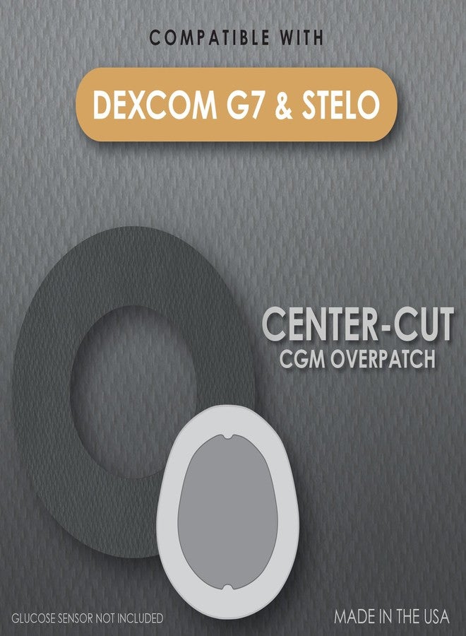 كوفر غارد لاصقة CoverGuard CGM | ديكسكوم G7، ستيلو | تصميم أسود بفتحة مركزية | 25 لاصقة | لاصق مقاوم للماء | مقاوم للتلف | سهل التركيب والإزالة | صنع في الولايات المتحدة الأمريكية | حماية المستشعر - Image 2