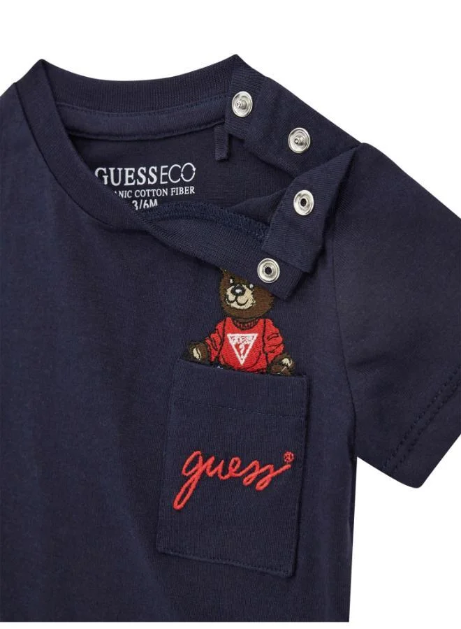 جس Kids Crew Neck T-Shirt