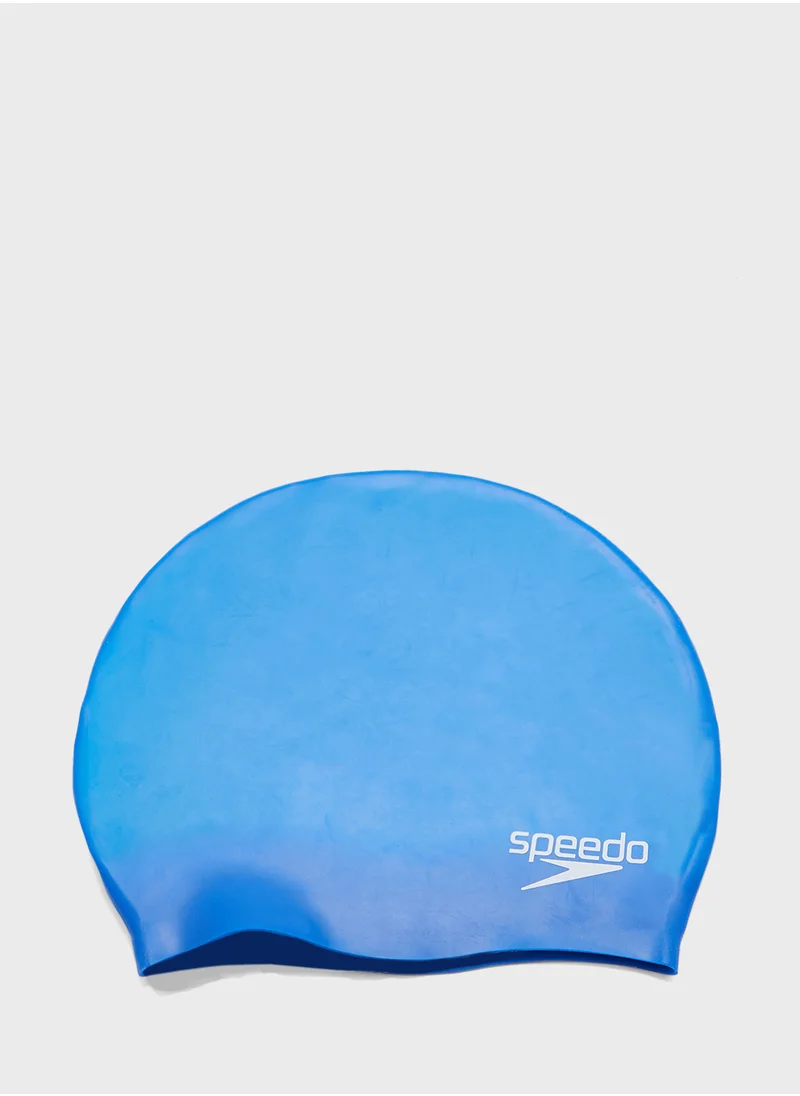 speedo Plain Flat Silicone Cap