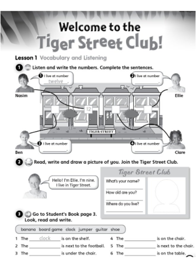 Macmillan Tiger Time -  English Course for Schools -level 3_activity_book - Image 4