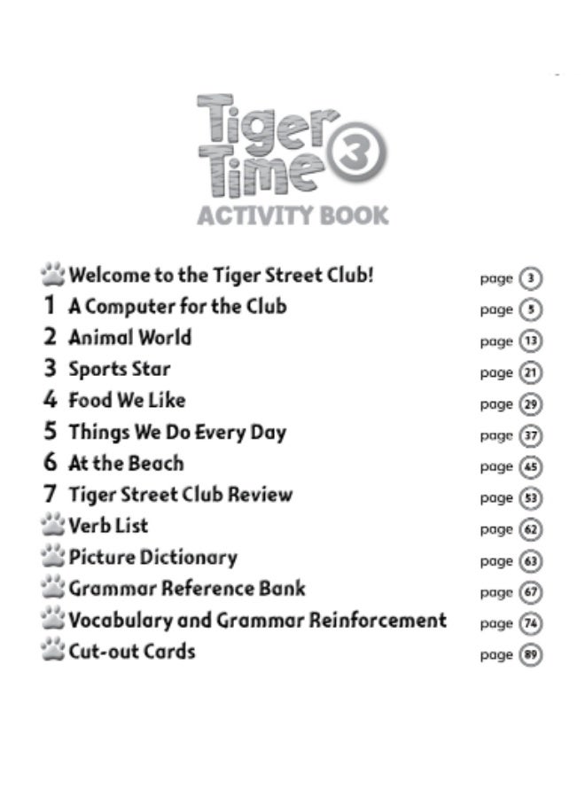Macmillan Tiger Time -  English Course for Schools -level 3_activity_book - Image 2