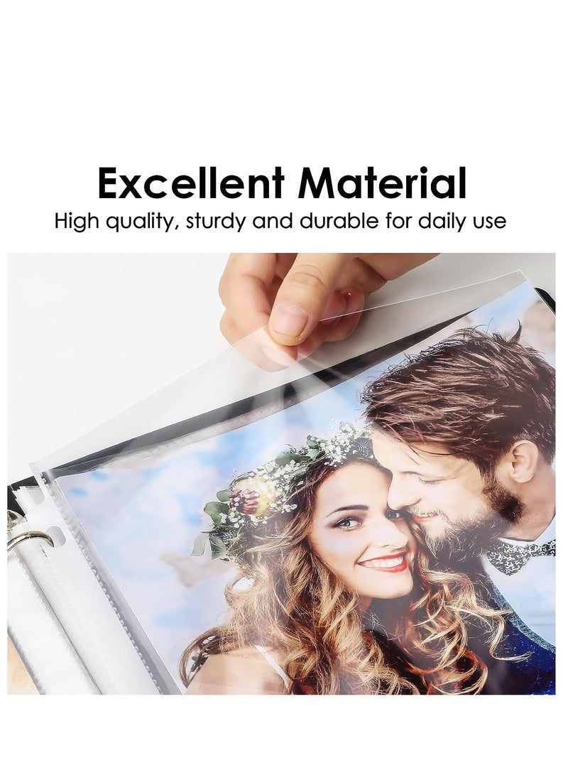 KTRIO KTRIO Sheet Protectors 8.5 x 11 inch Clear Page Protectors for 3 Ring Binder, Plastic Sleeves for Binders, Top Loading Paper Protector Letter Size, 50 Pack  - Image 3