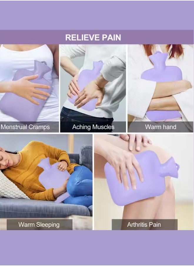 Lifenpure Lifenpure 3 in 1 Hot Water Bag Warm Plush Waist Cover With Belt  - Image 3