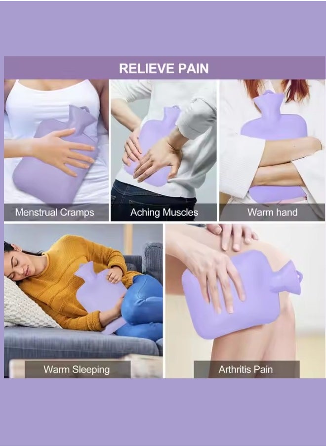 Lifenpure Lifenpure 3 in 1 Hot Water Bag Warm Plush Waist Cover With Belt  - Image 4