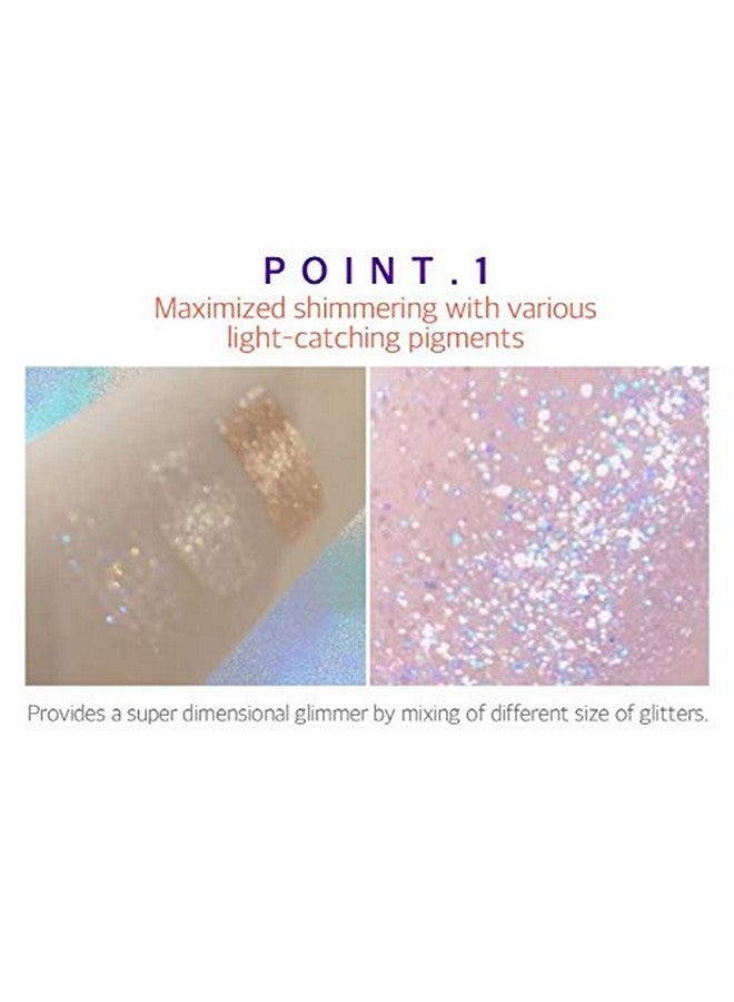 bom Pearl Party Eye Glitter Mirror Ball Liquid Eye Shadow Glitter With Shimmer Pigment - Image 5