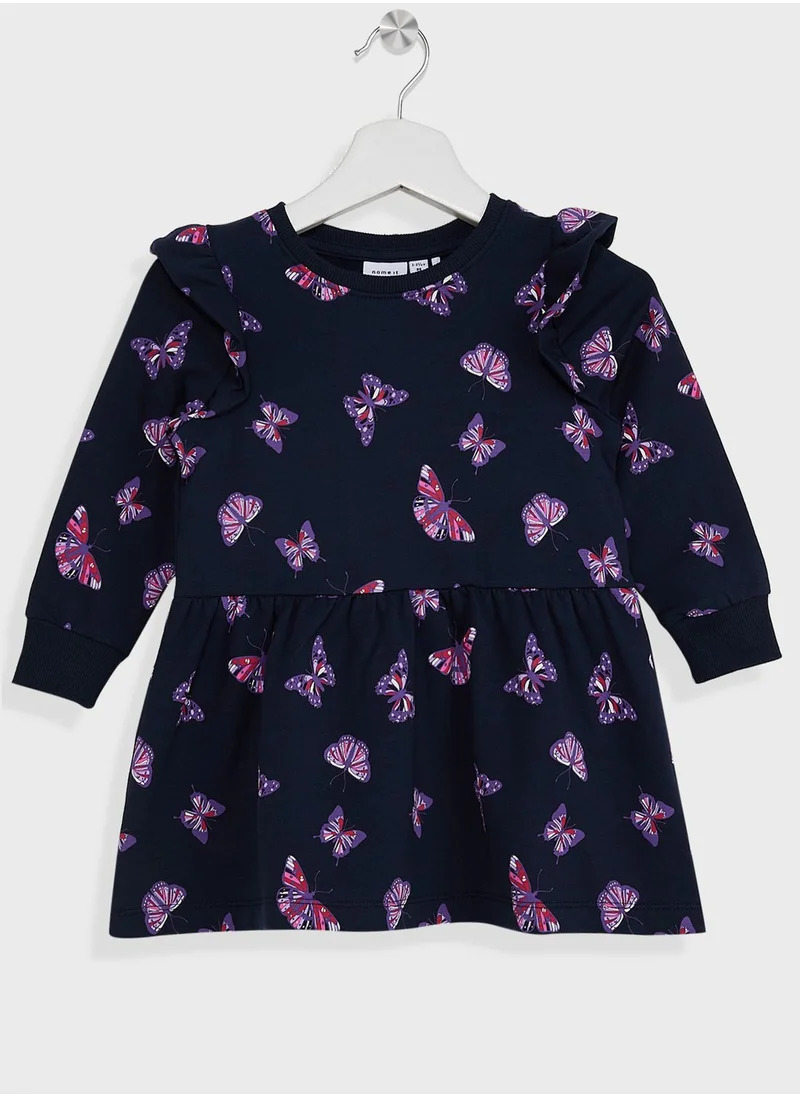 NAME IT Kids Butterfly Sweat Dress