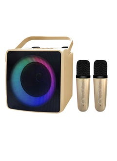 SDRD SD-508 New Mini Karaoke RGB Speaker with Dual Microphone  - Image 1