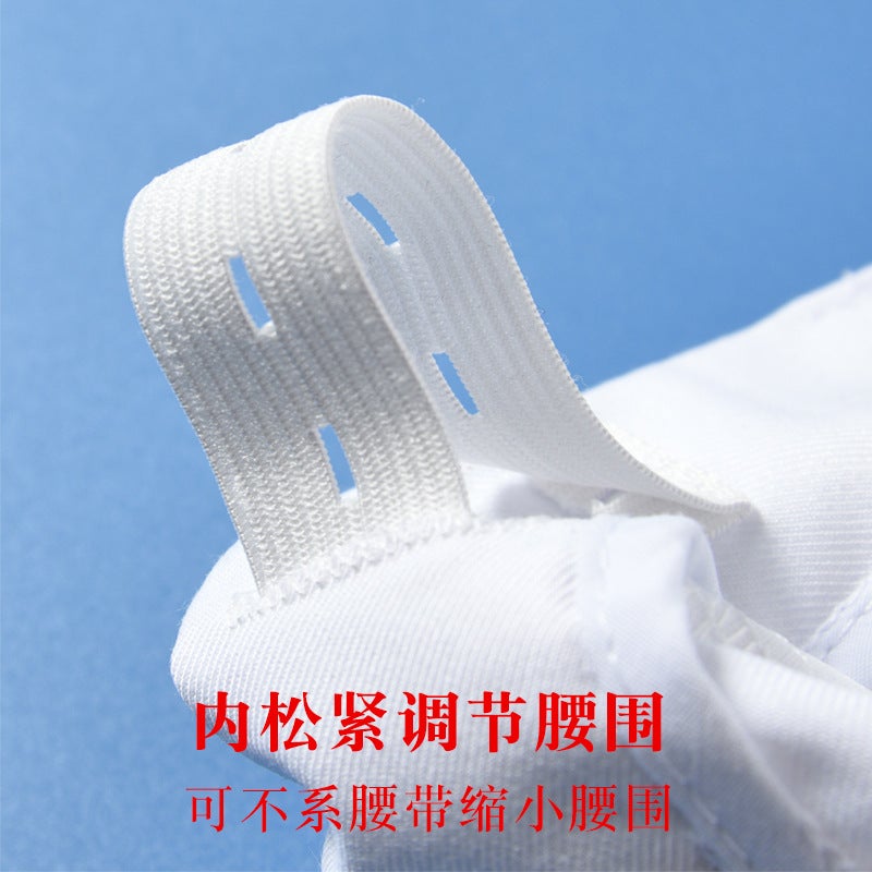 Children'S Trousers Boys Black Suit Pants For Middle And Large Children And Primary School Pants White Trousers Dark Blue School Uniform Pants - Image 5
