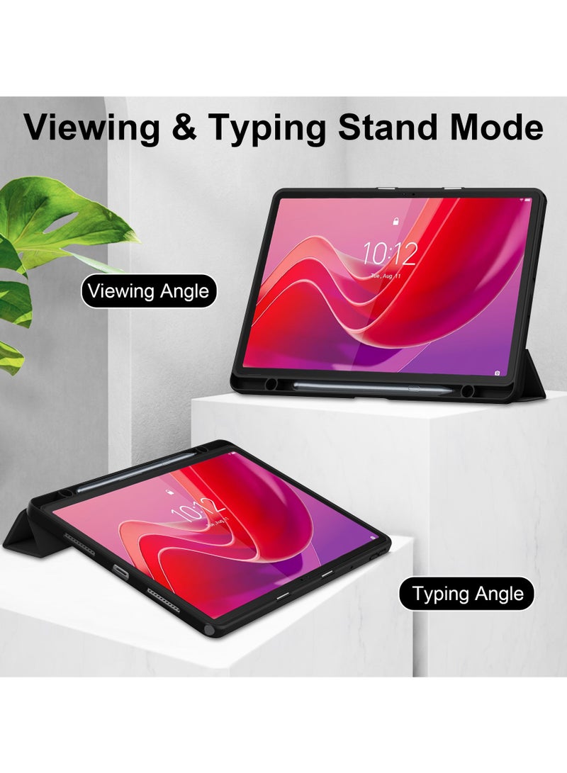General Compatible with Tab M11 TB330FU Tablet Case, Lenovo Xiaoxin Pad 2024 11inch Smart Tablet Case, Auto Sleep/Wake Tablet Case  - Image 3