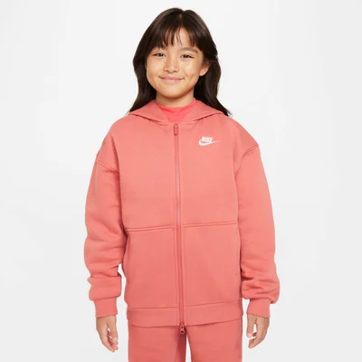 Nike Kids' Sportswear Club Fleece Oversized Full-Zip Hoodie