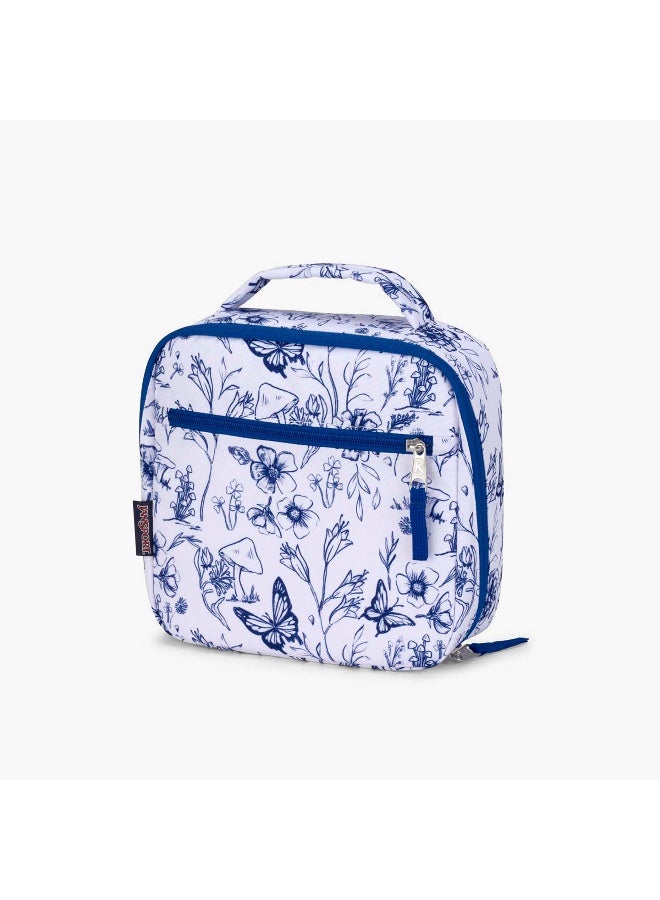 JANSPORT Floral Print Insulated Lunch Bag for Kids - Image 3
