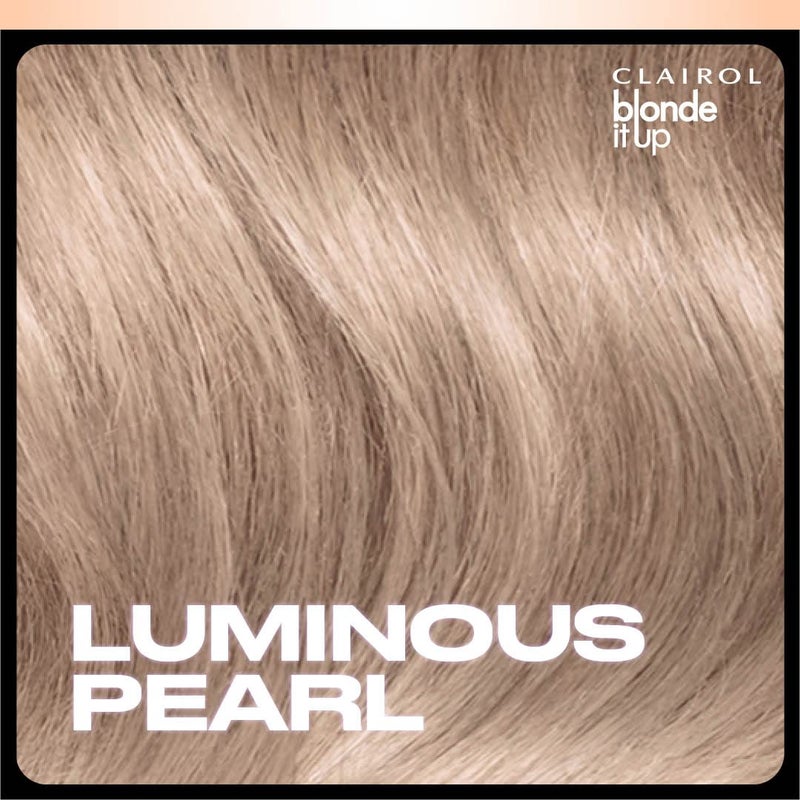 Clairol Blonde It Up Crystal Glow Toners Demi-Permanent Hair Dye, Luminous Pearl Hair Color, Pack of 1 - Image 3