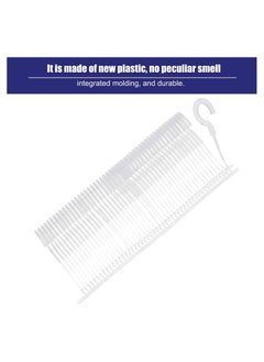 Y&D 5000 Pieces Plastic J Hook Fasteners Clothing Tagging Hanging Tag for Label Standard Barbs  - Image 3