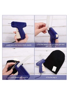 Y&D 5000 Pieces Plastic J Hook Fasteners Clothing Tagging Hanging Tag for Label Standard Barbs  - Image 4