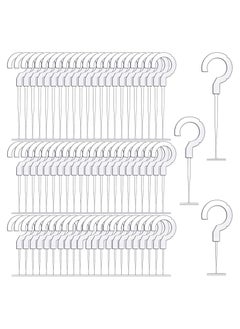 Y&D 5000 Pieces Plastic J Hook Fasteners Clothing Tagging Hanging Tag for Label Standard Barbs  - Image 1