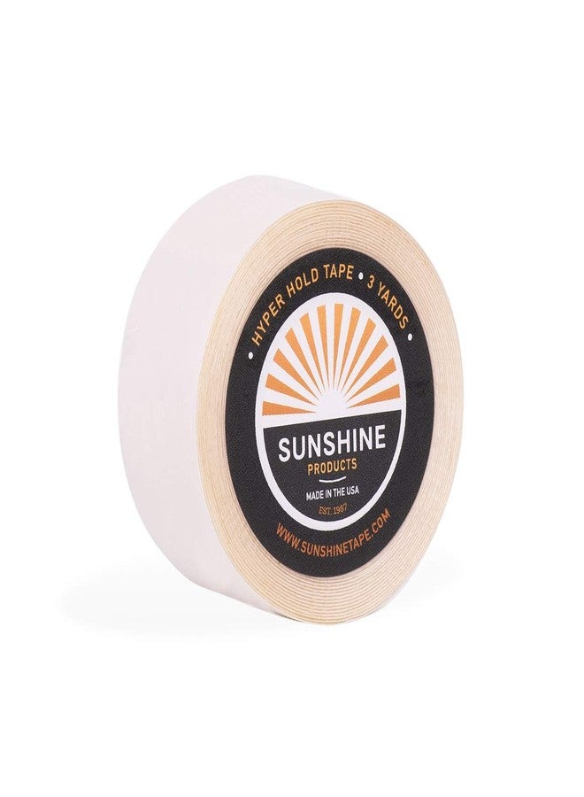 SUN SHINE Sunshine Maximum Wear Hyper Hold Wig Tape - Hypoallergenic, No Shine, 2-4 Week Hold, 1" x 3 YDS - Image 1