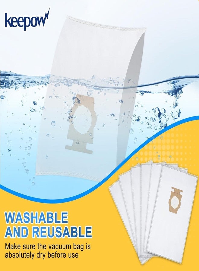 KEEPOW Vacuum Bags for Kirby Sentria, F Style Vacuum Cleaner Bags for Kirby Avalir 2, Ultimate G, Diamond Edition, G Series, Replace Part 204814, 204811, 204803, 204808, 205811 (4+2 Pack) - Image 3