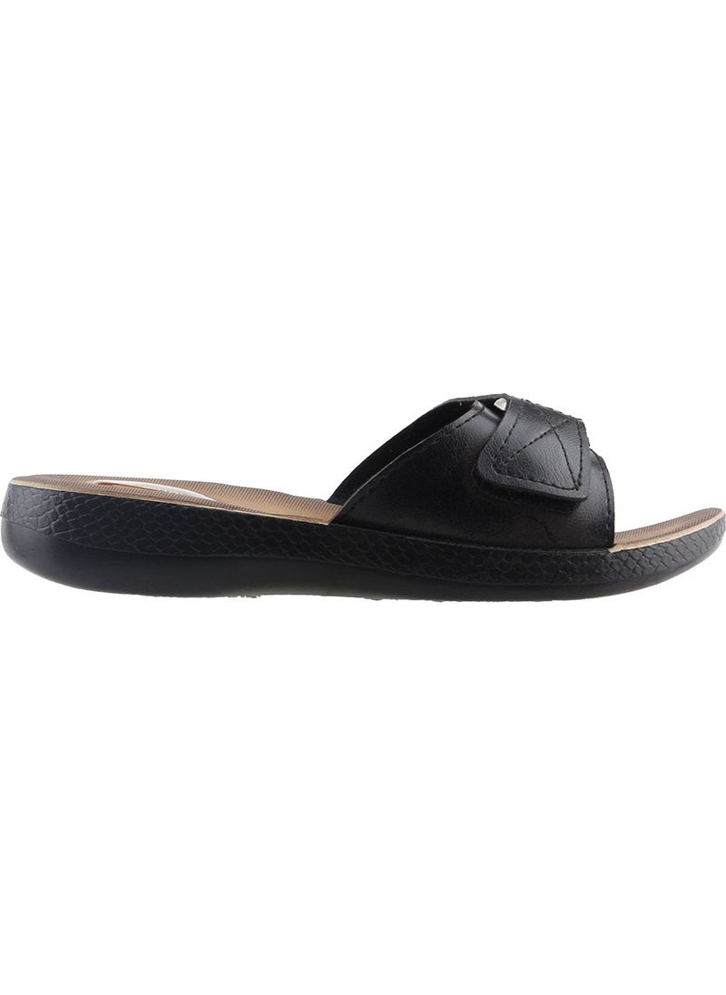 Gezer 10827 Daily Jelly Anatomical Women's Slippers Black  - Image 1