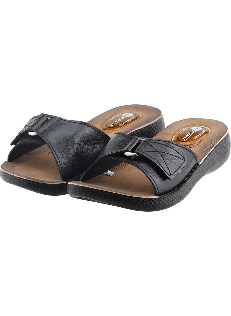 Gezer 10827 Daily Jelly Anatomical Women's Slippers Black  - Image 3