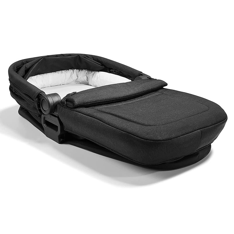 Baby Jogger Foldable City Mini 2 Carrycot, For City Mini 2, City Mini GT2 & City Elite 2 Single Strollers, Opulent Black - Image 2